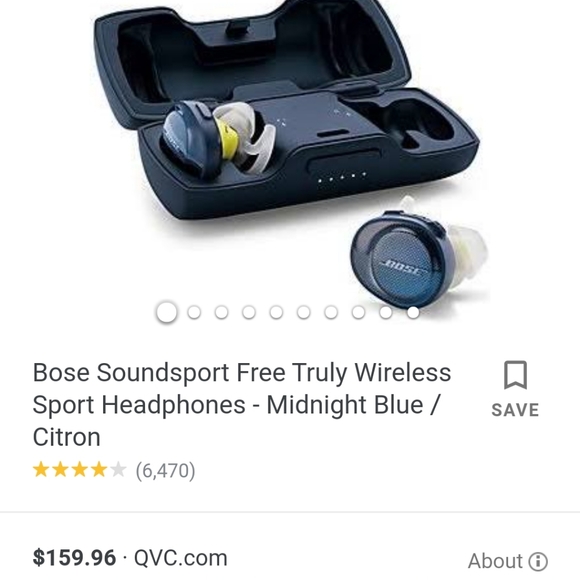 Brand New Bose Soundsport Free Wireless Buds - Picture 6 of 6